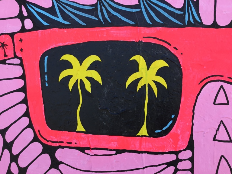 2017 - Mulga the Artist - Bermuda Bobby King of the Beach - Detail