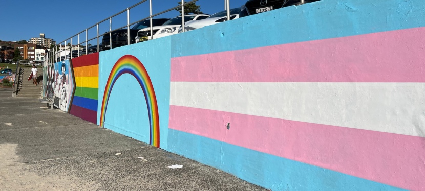Bondi Beach Graffiti Wall gets a loud and proud makeover for Sydney WorldPride 2023